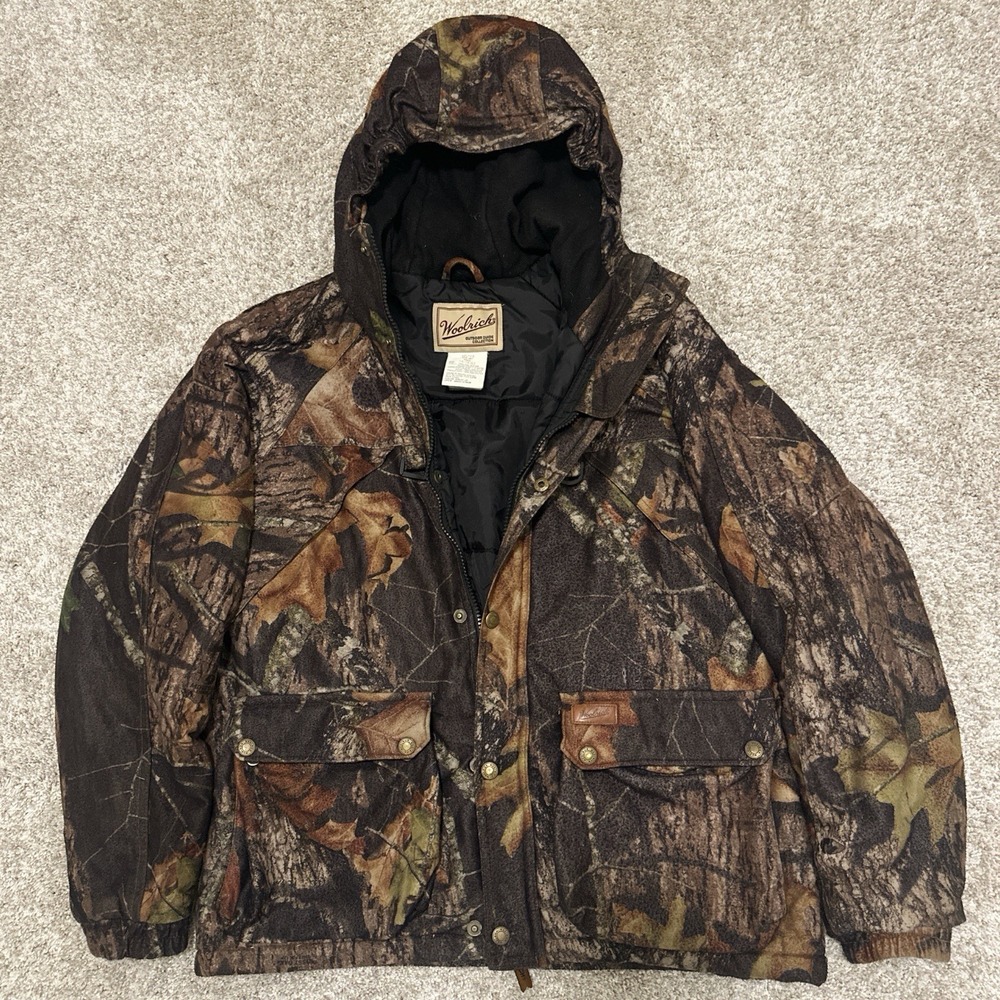 Vintage 90s Woolrich Outdoor Realtree Camo Jacket | Small‎